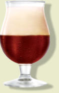 Glas Roerdaler bier Dubbel, moutig donker  bier